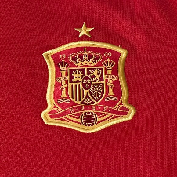 🇪🇸Adidas SPAIN 2017/18 Men's Soccer Fútbol Jersey Size M 2018 FIFA WORLD CUP! - Picture 4 of 14